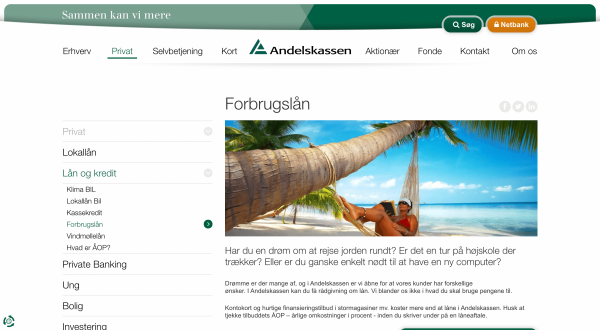 Danske Andelskassers Bank A/S