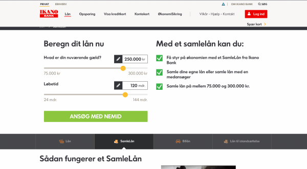 Ikano Bank Samlelån