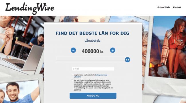 LendingWire - Lån op til 400.000 kr.